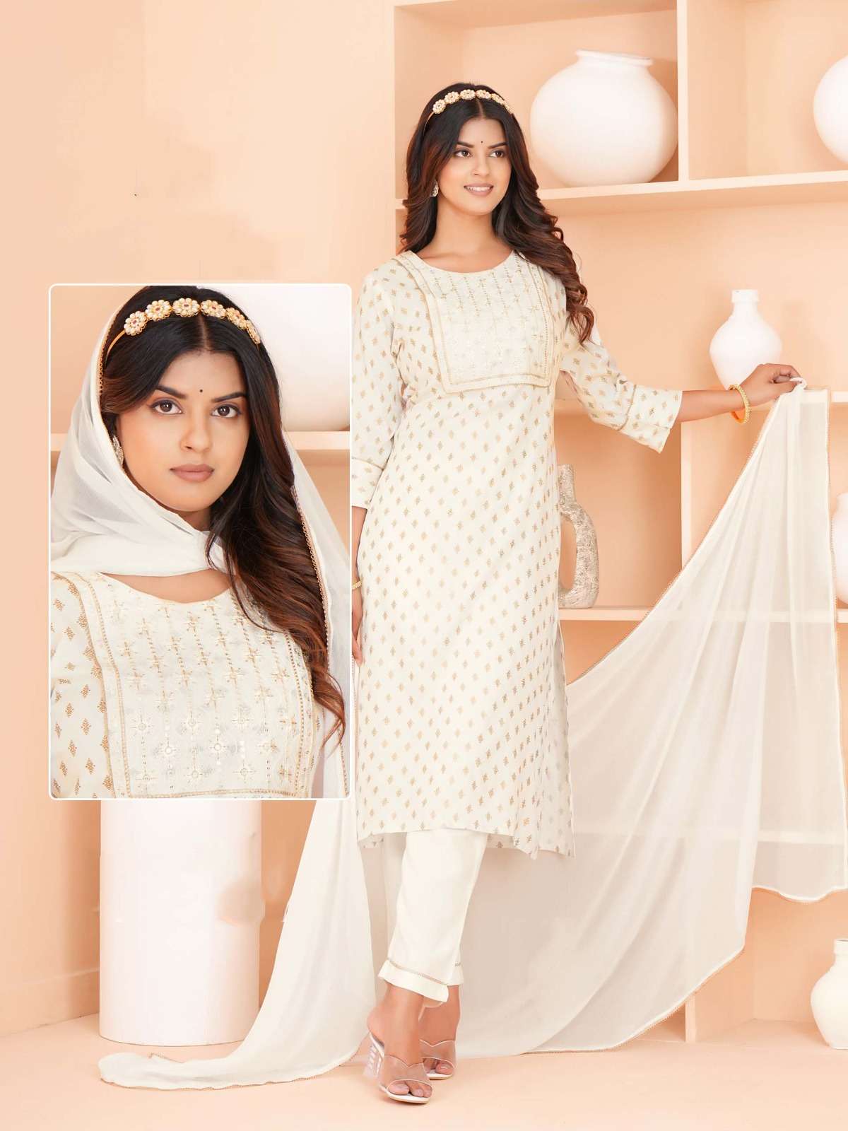 KK-04 BD RAYON STRAIGHT CUT KURTI PANT WITH ONE SIDE POCKET 