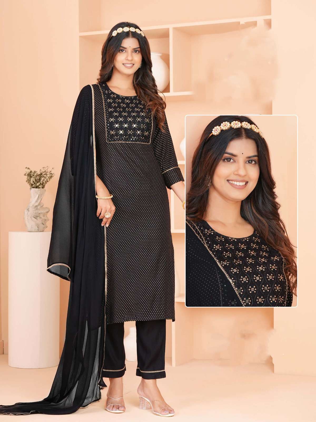 KK-05 BD RAYON STRAIGHT CUT KURTI PANT WITH ONE SIDE POCKET 