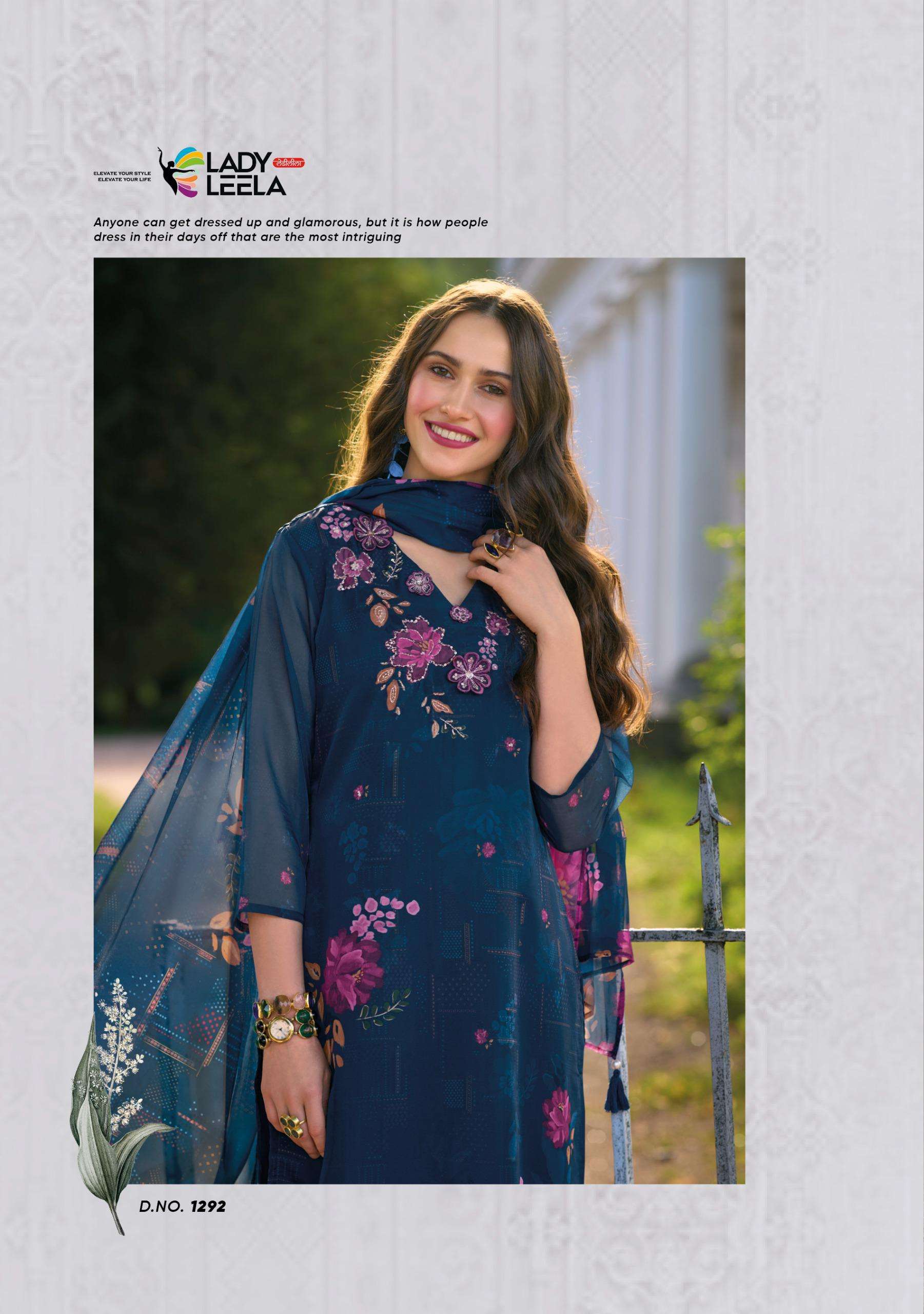 LADY LEELA PRESENT NEW CATALOG RUBINA VOL-2 WITH DIGITAL PRINT DUPATTA 