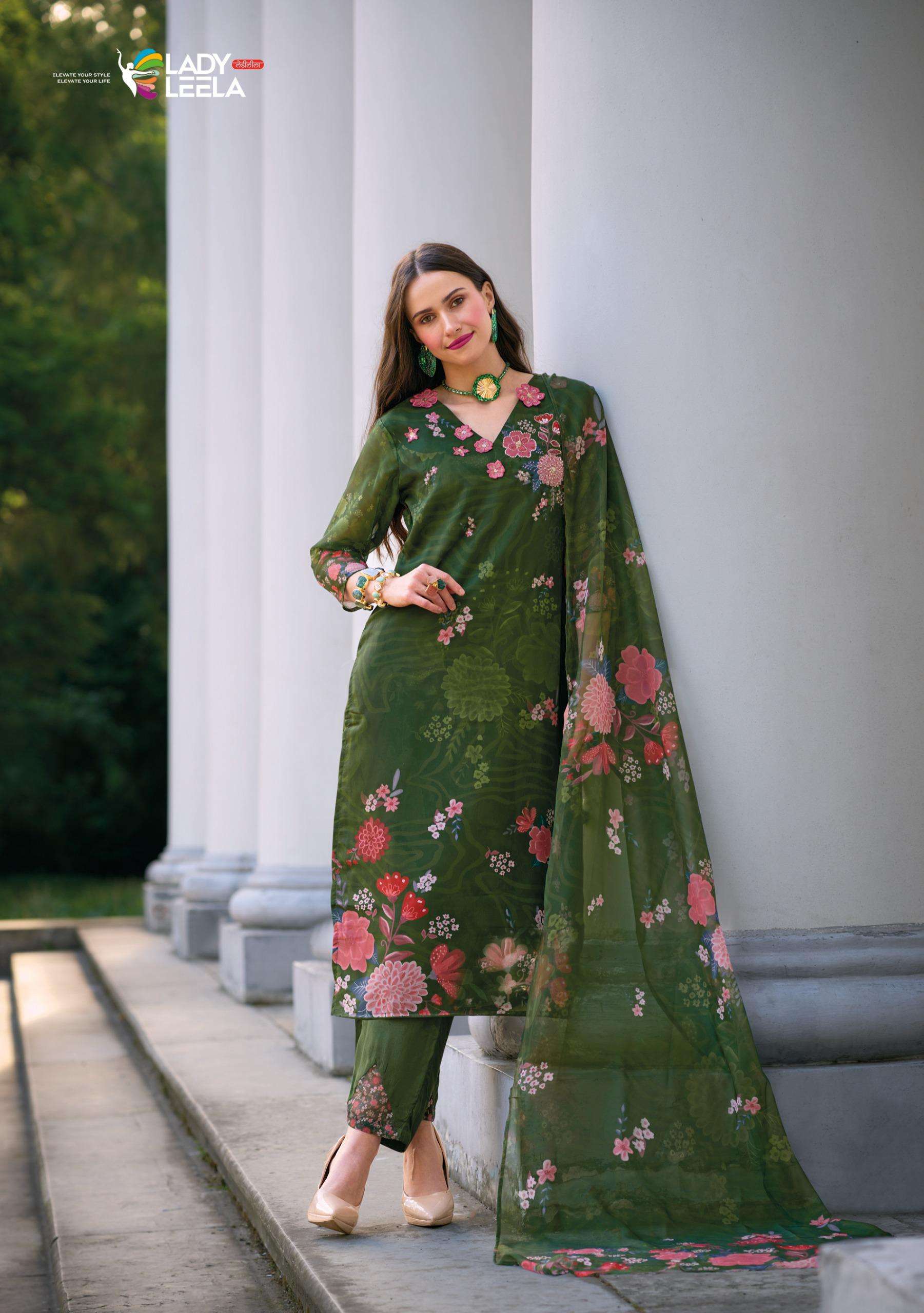 LADY LEELA PRESENT NEW CATALOG RUBINA VOL-2 WITH DIGITAL PRINT DUPATTA 