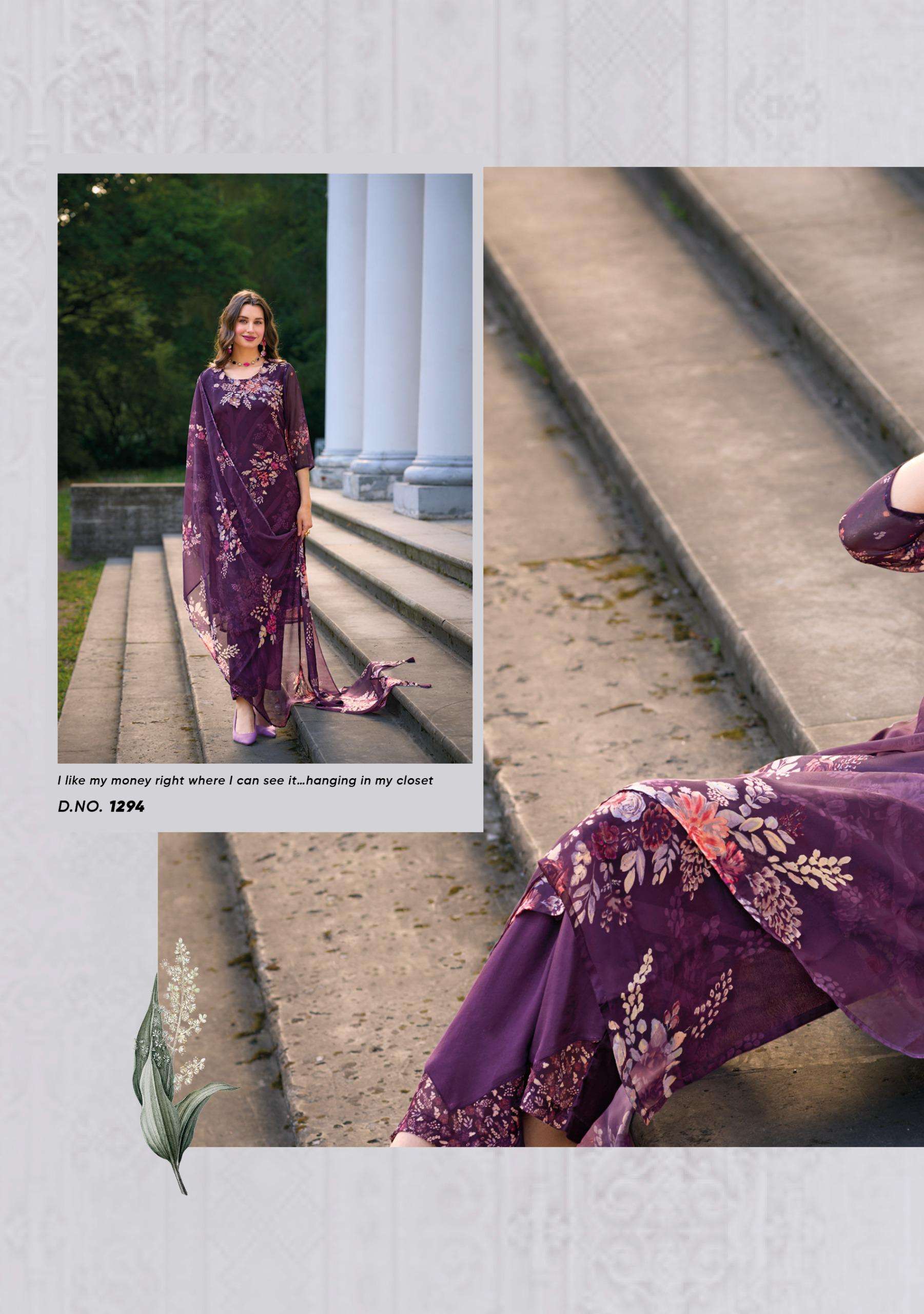 LADY LEELA PRESENT NEW CATALOG RUBINA VOL-2 WITH DIGITAL PRINT DUPATTA 