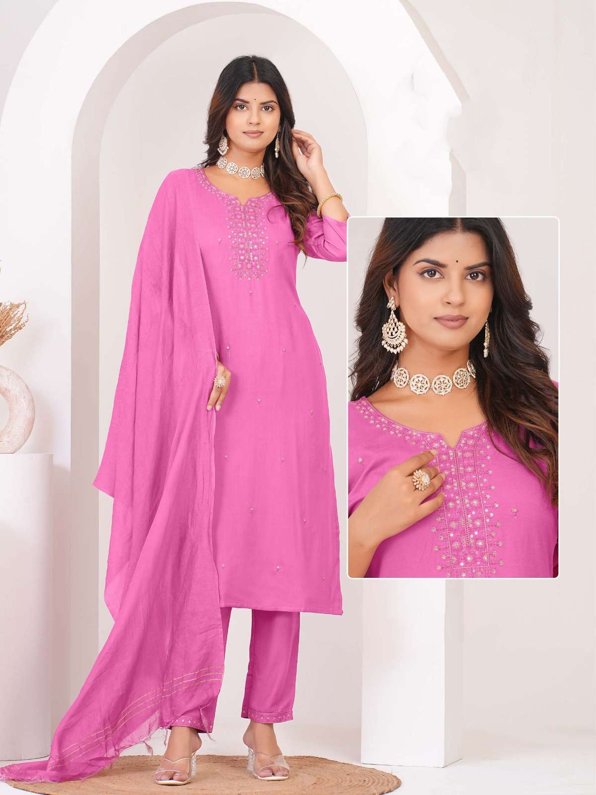 MR 01 KK RAYON FABRIC 3 PIECE CONCEPT WITH STRAIGHT CUT 