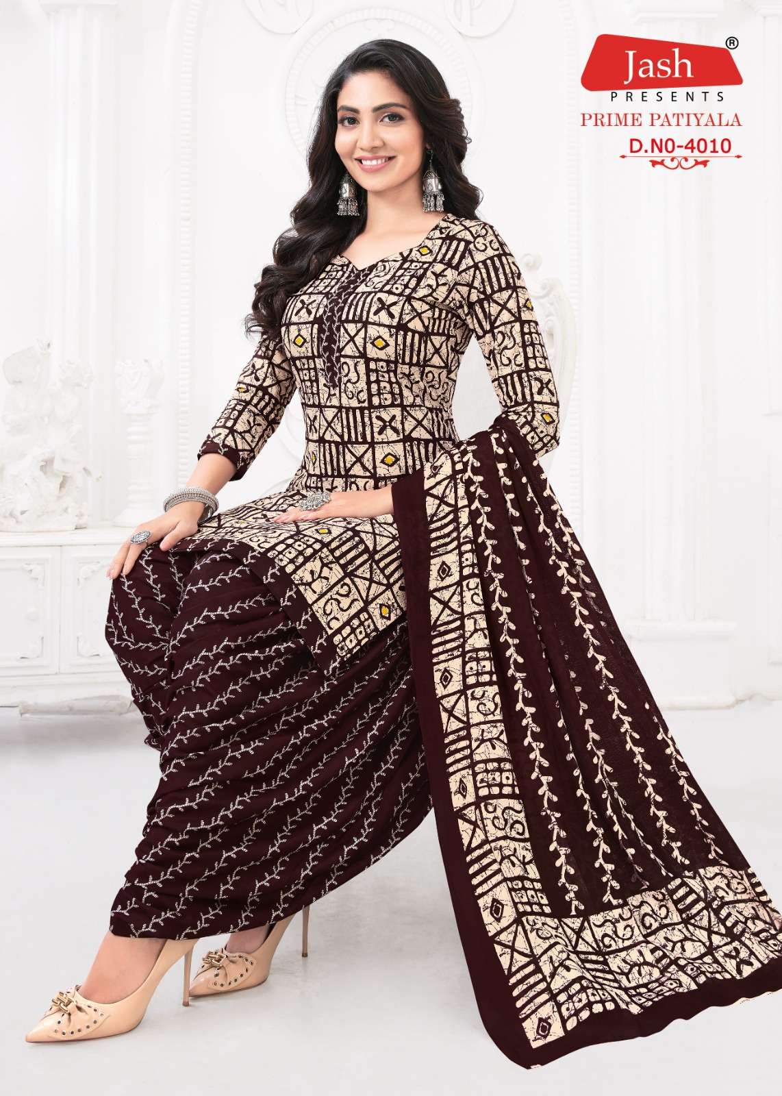 PRIME PATIYALA VOL-4 BY JASH PURE COTTON READYMADE WEAR WITH DUPATTA 