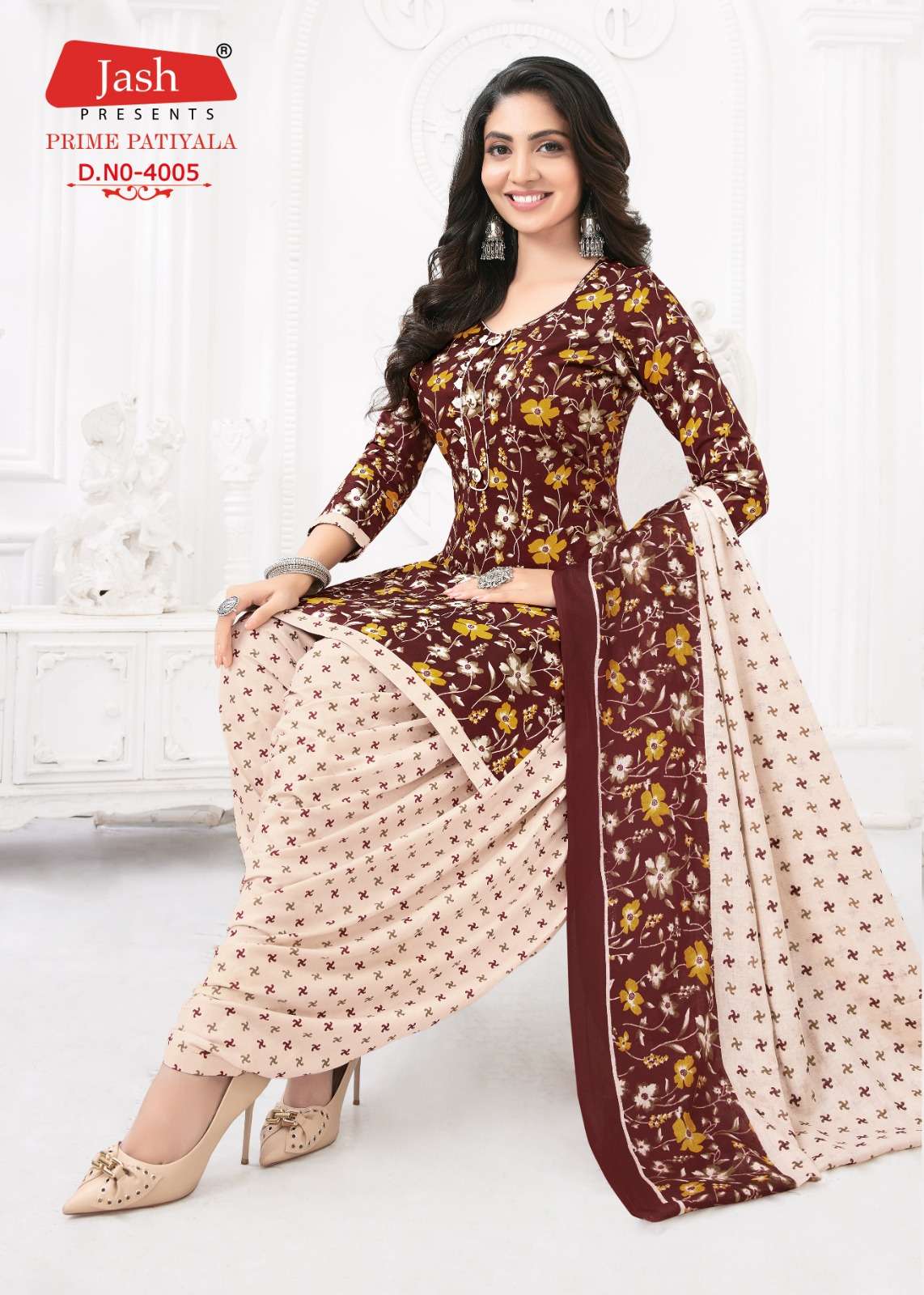 PRIME PATIYALA VOL-4 BY JASH PURE COTTON READYMADE WEAR WITH DUPATTA 