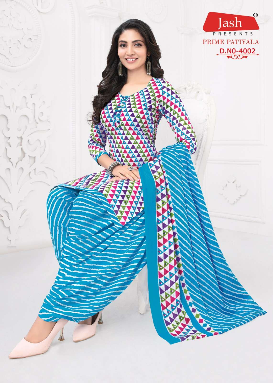 PRIME PATIYALA VOL-4 BY JASH PURE COTTON READYMADE WEAR WITH DUPATTA 