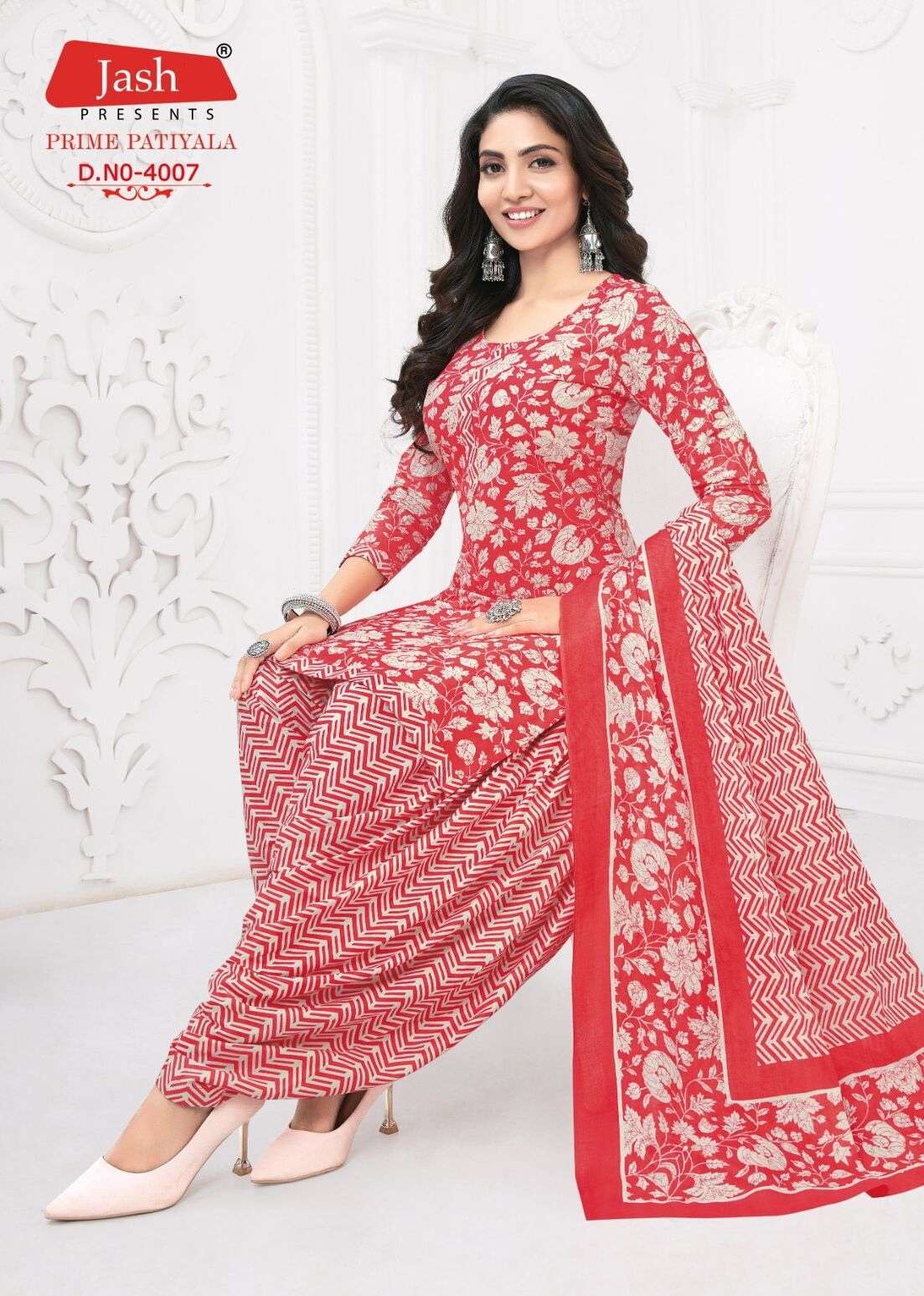 PRIME PATIYALA VOL-4 BY JASH PURE COTTON READYMADE WEAR WITH DUPATTA 