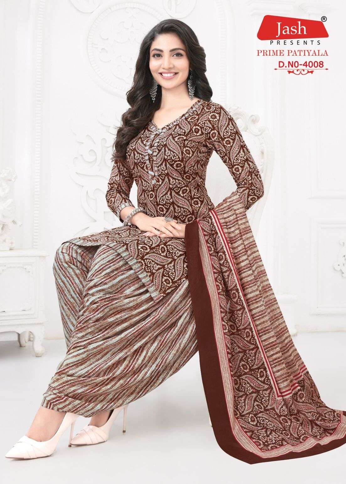 PRIME PATIYALA VOL-4 BY JASH PURE COTTON READYMADE WEAR WITH DUPATTA 