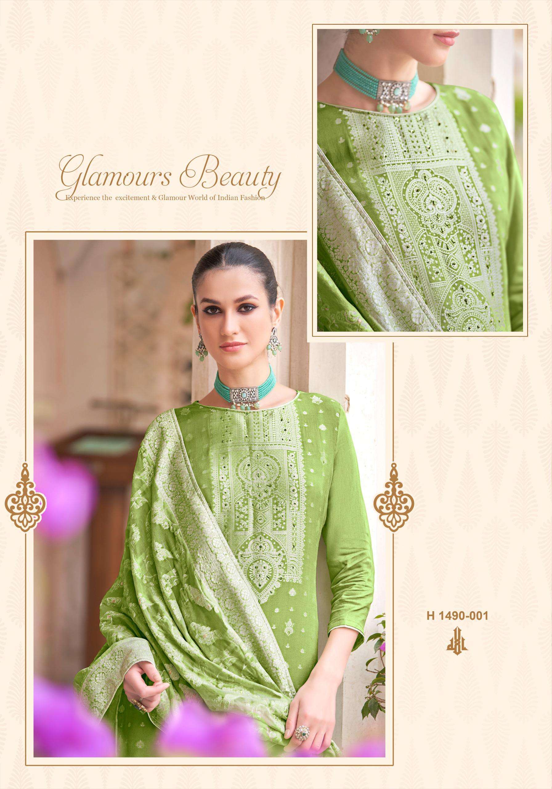 SHAMAA VOL-3 BY ALOK SUIT PURE VISCOSE DESIGNER SUIT WITH ELEGANT HANDWORK 