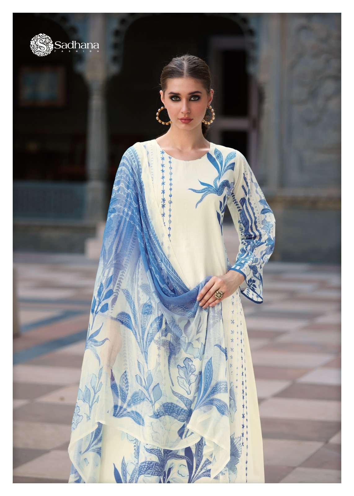 SPLENDOR BY SADHANA FASHION PURE COTTON & FANCY KHATLI WORK WITH DIGITAL PRINT 