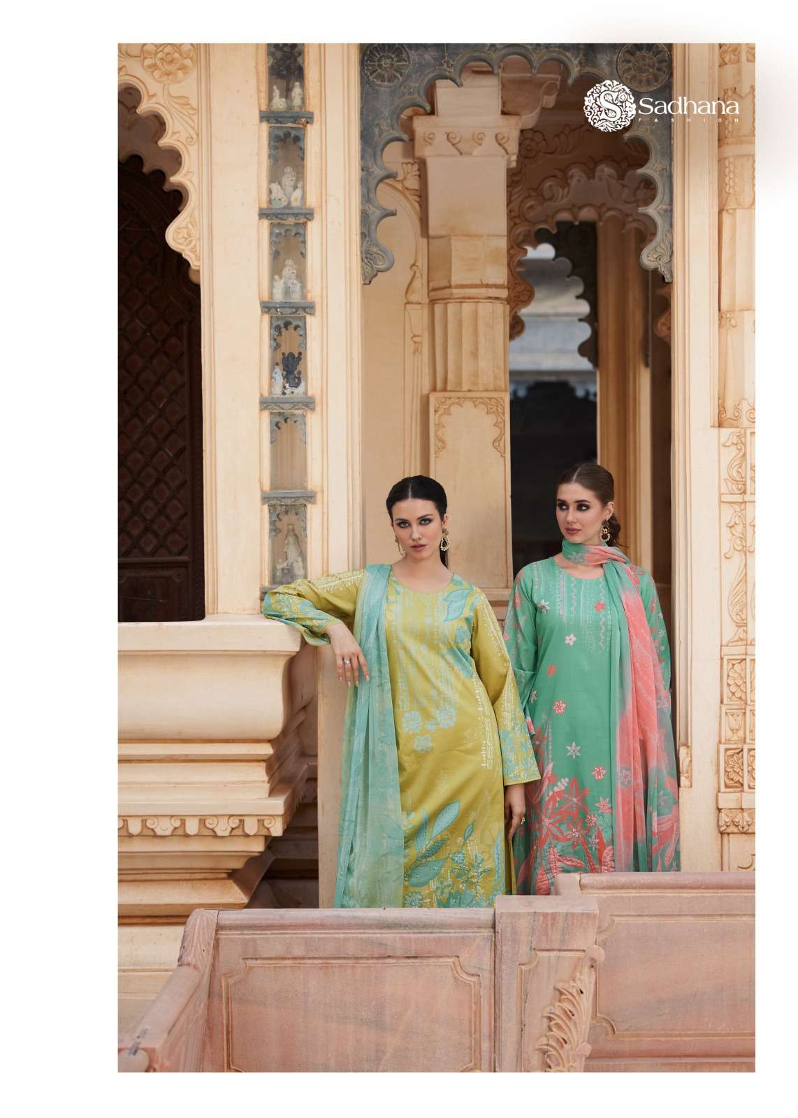 SPLENDOR BY SADHANA FASHION PURE COTTON & FANCY KHATLI WORK WITH DIGITAL PRINT 