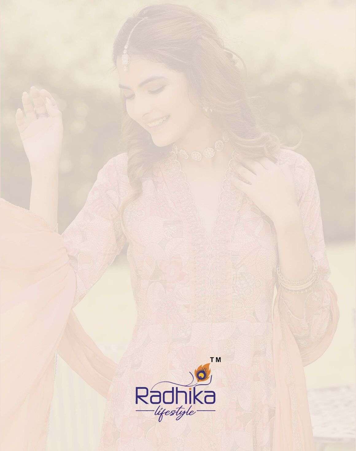 SUMMER BEAUTY VOL-2 BY RADHIKA LIFESTYLE HEAVY COTTON 3 PCS IN ANARKALI STYLE 