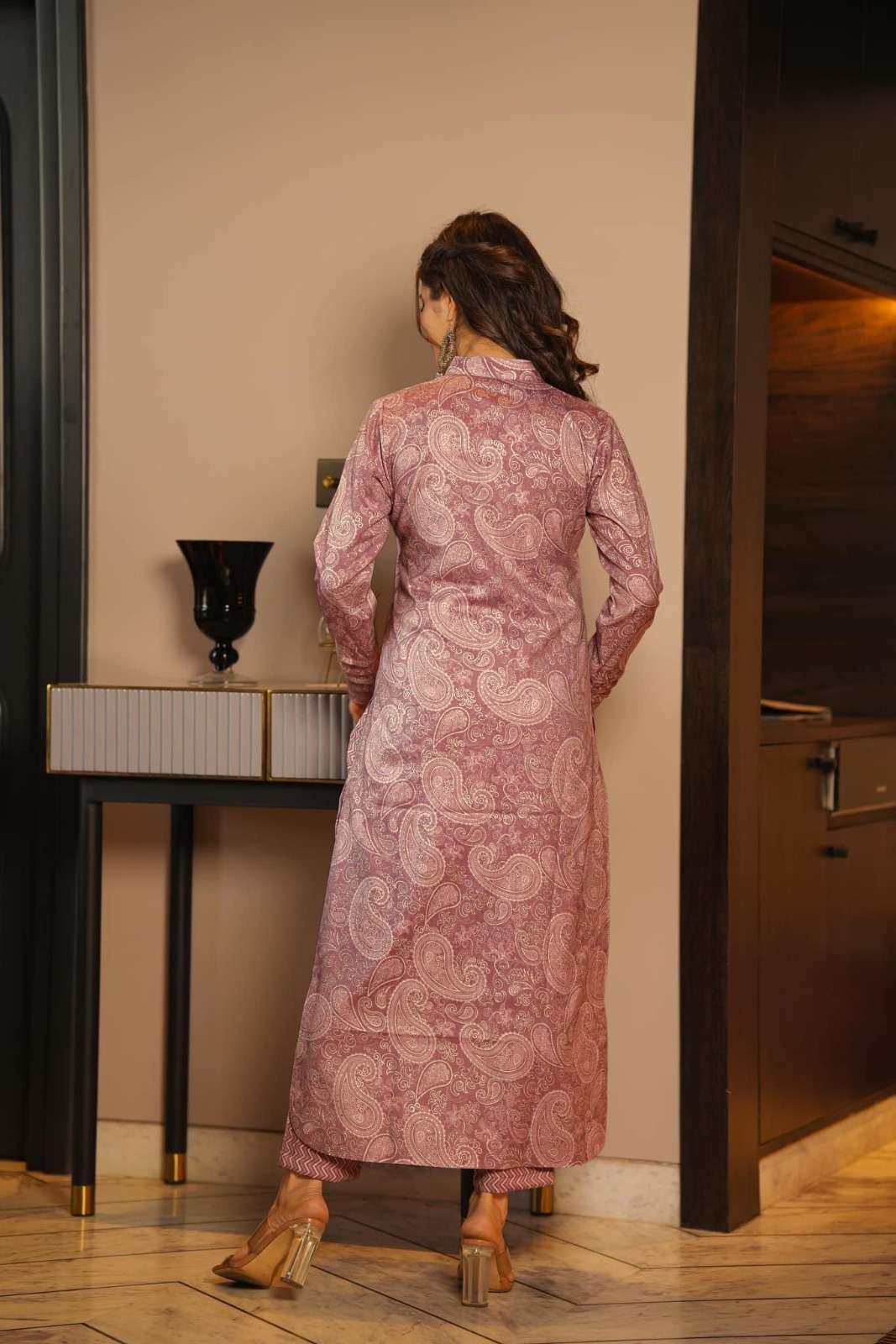 TF-1202 PO PURE MUSLIN CASUAL WEAR CO-ORD SET 