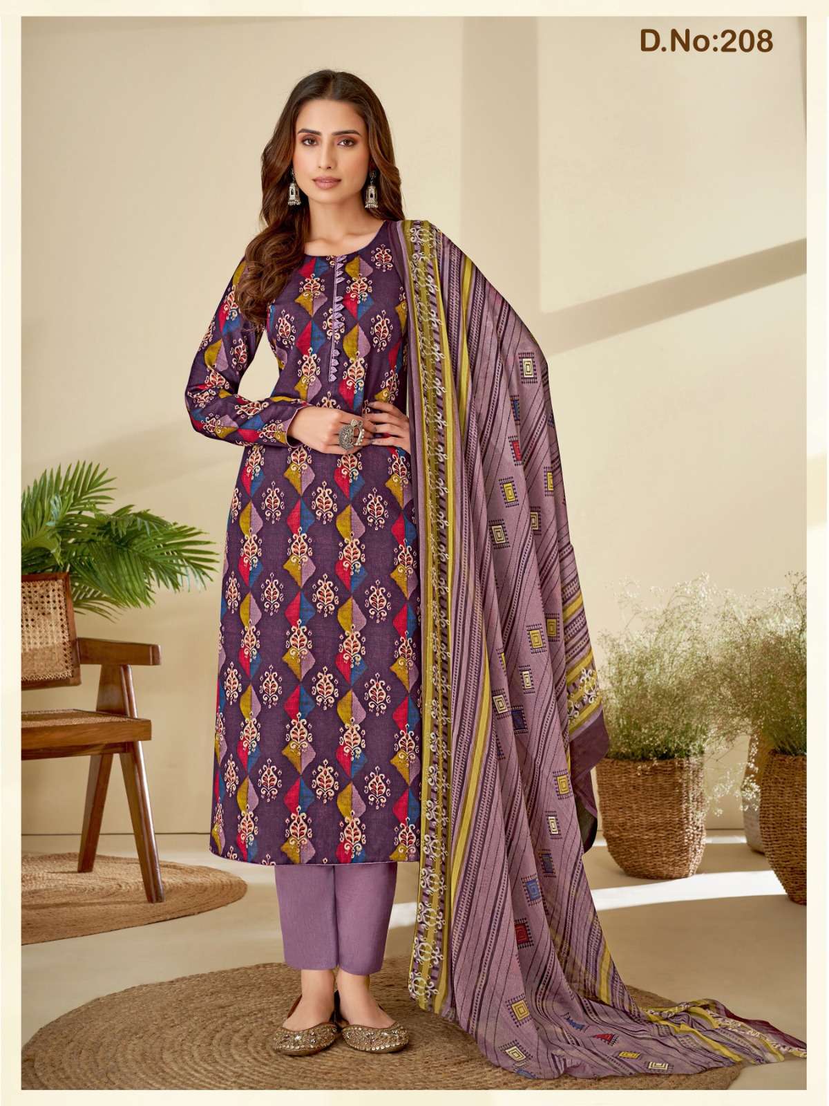 TRENDY COTTON READYMADE PANT VOL-2 BY KCF COTTON PRINTED WITH COTTON ASTAR 