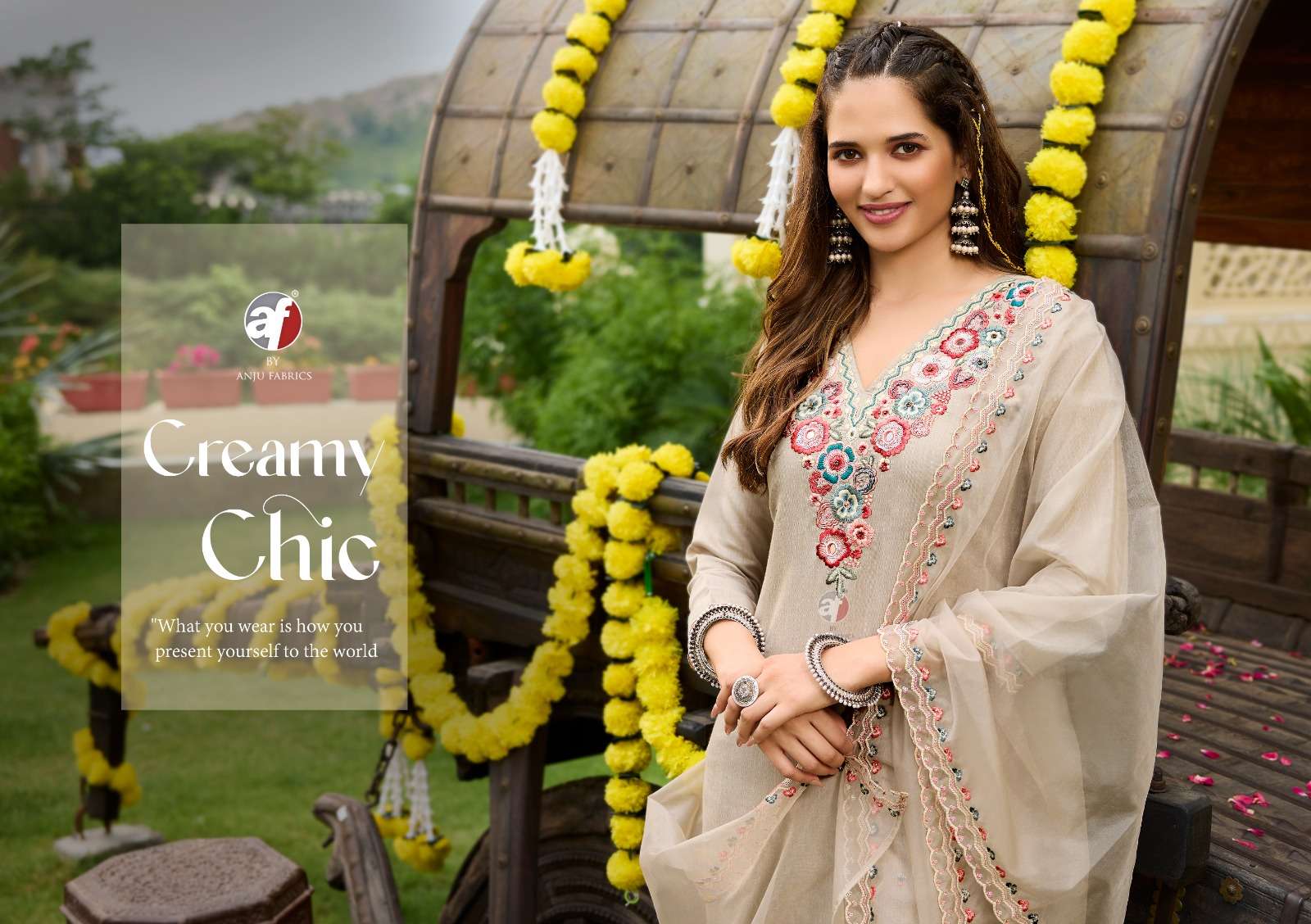 TYOHAAR VOL-2 BY ANJU FABRICS VISCOSE FABRIC BEAUTIFUL EMBROIDERY KURTI PANT WITH DUPATTA 