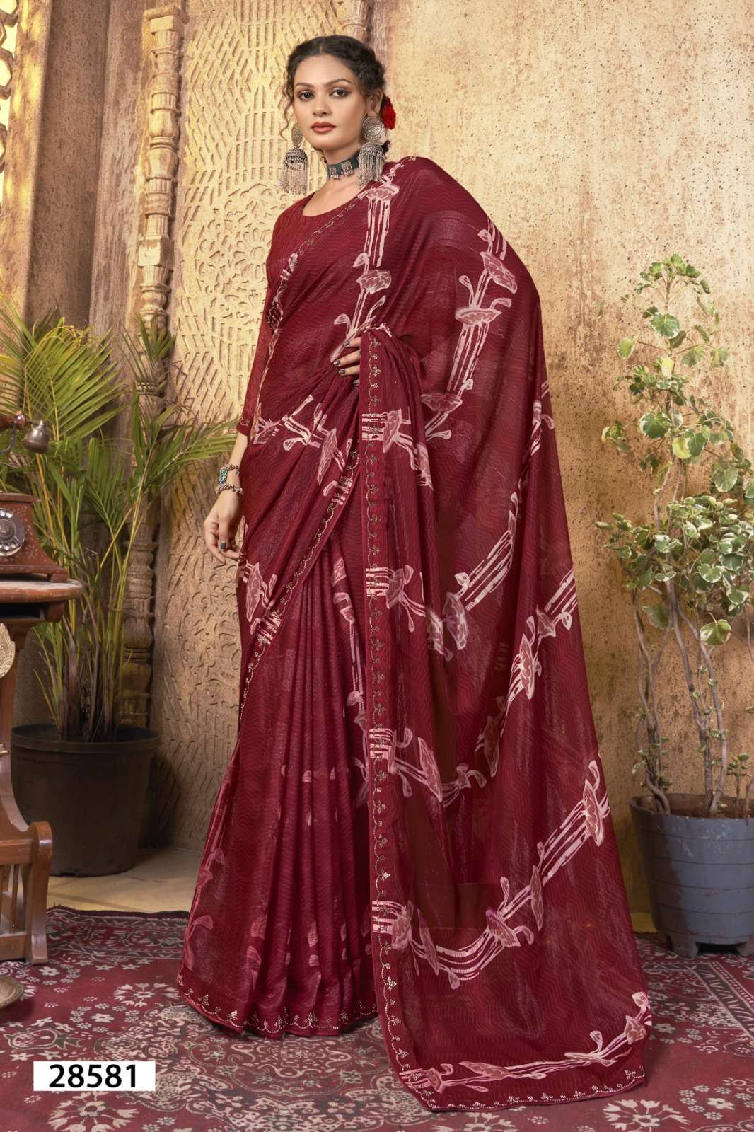 AYAANA BY VALLABHI GEORGETTE PRINTED SAREE COLLECTION 