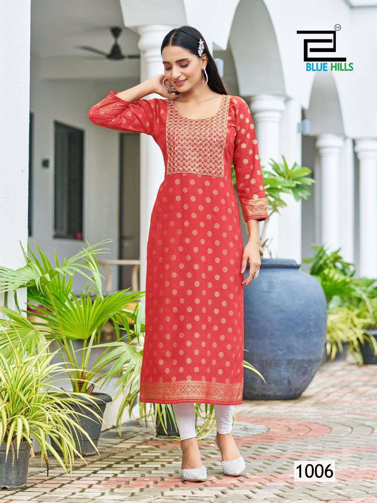 BIG BOSS VOL-10 BY BLUE HILLS RAYON FABRIC EMBROIDERY DORI WITH THREAD WORK 