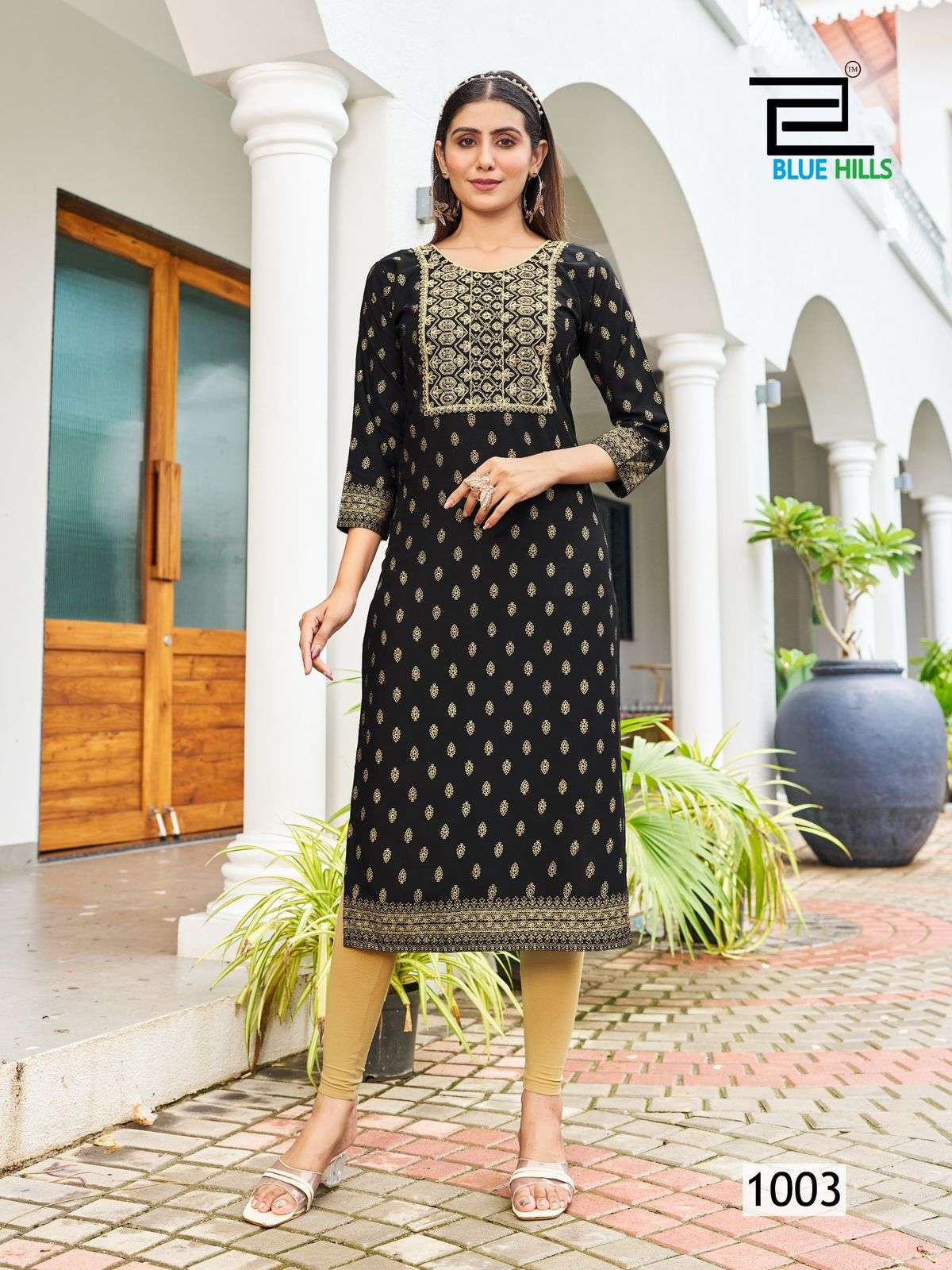 BIG BOSS VOL-10 BY BLUE HILLS RAYON FABRIC EMBROIDERY DORI WITH THREAD WORK 