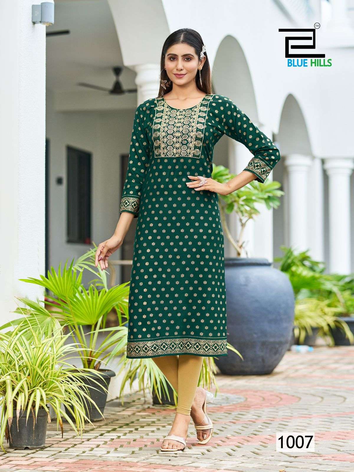 BIG BOSS VOL-10 BY BLUE HILLS RAYON FABRIC EMBROIDERY DORI WITH THREAD WORK 