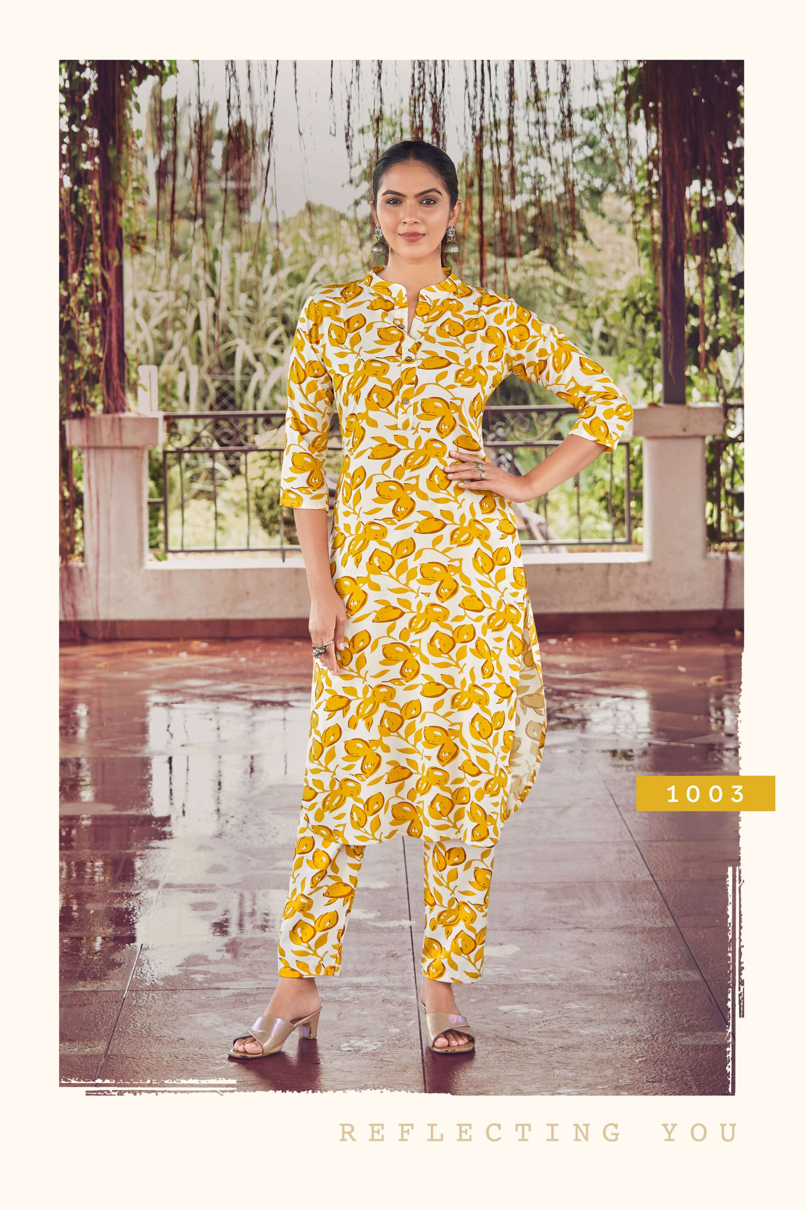 CINDRELLA BY TIPS & TOPS HEAVY RAYON PRINTED CO-ORD SET COLLECTION 