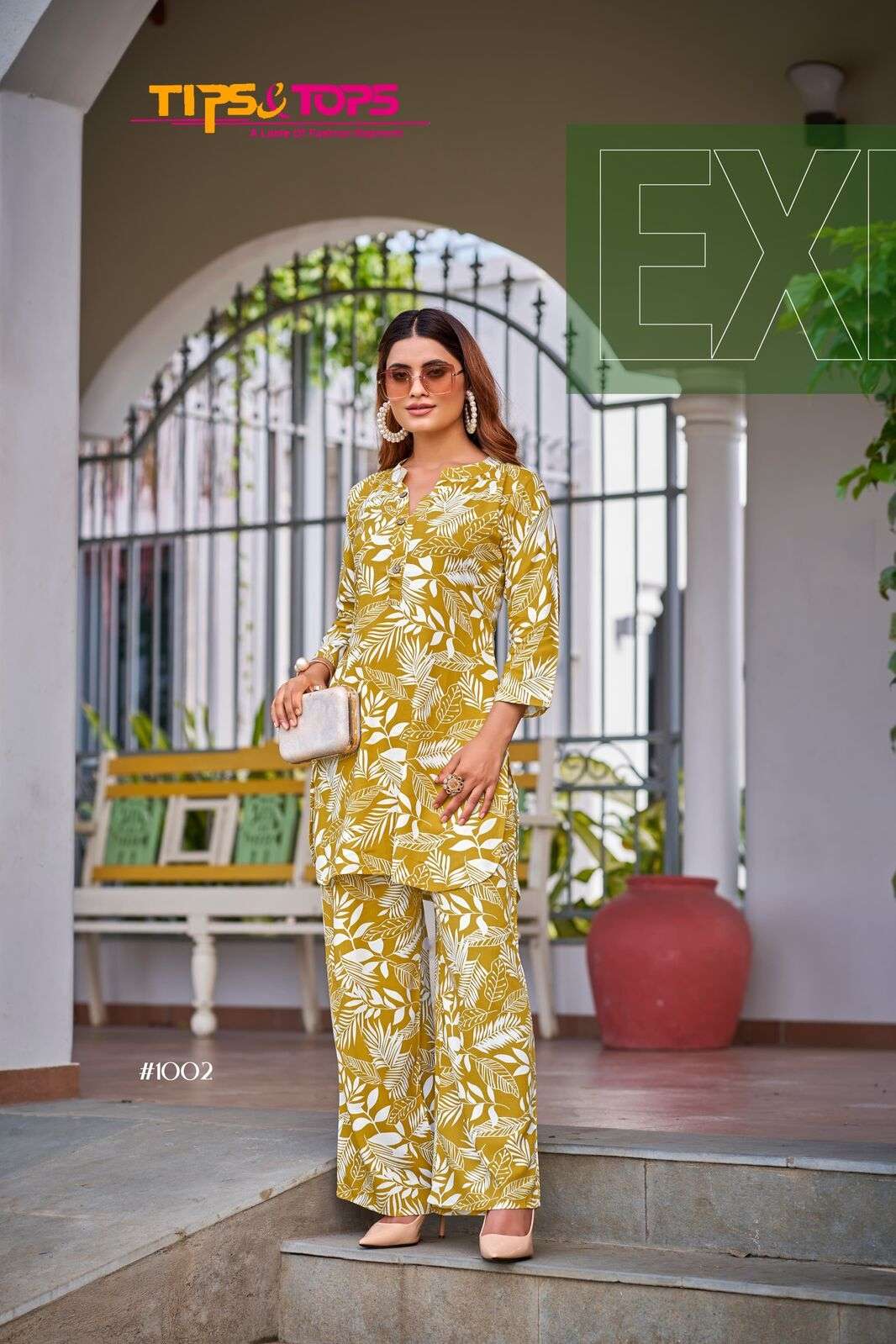 FASHION BEATS VOL-5 BY TIPS & TOPS HEAVY RAYON PRINT BEAUTIFUL PRINTED STYLISH CO-ORD SETS  COLLECTION 