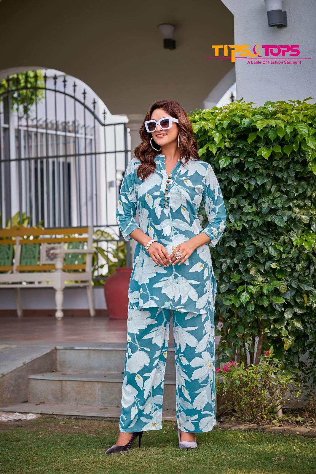 FASHION BEATS VOL-5 BY TIPS & TOPS HEAVY RAYON PRINT BEAUTIFUL PRINTED STYLISH CO-ORD SETS  COLLECTION 