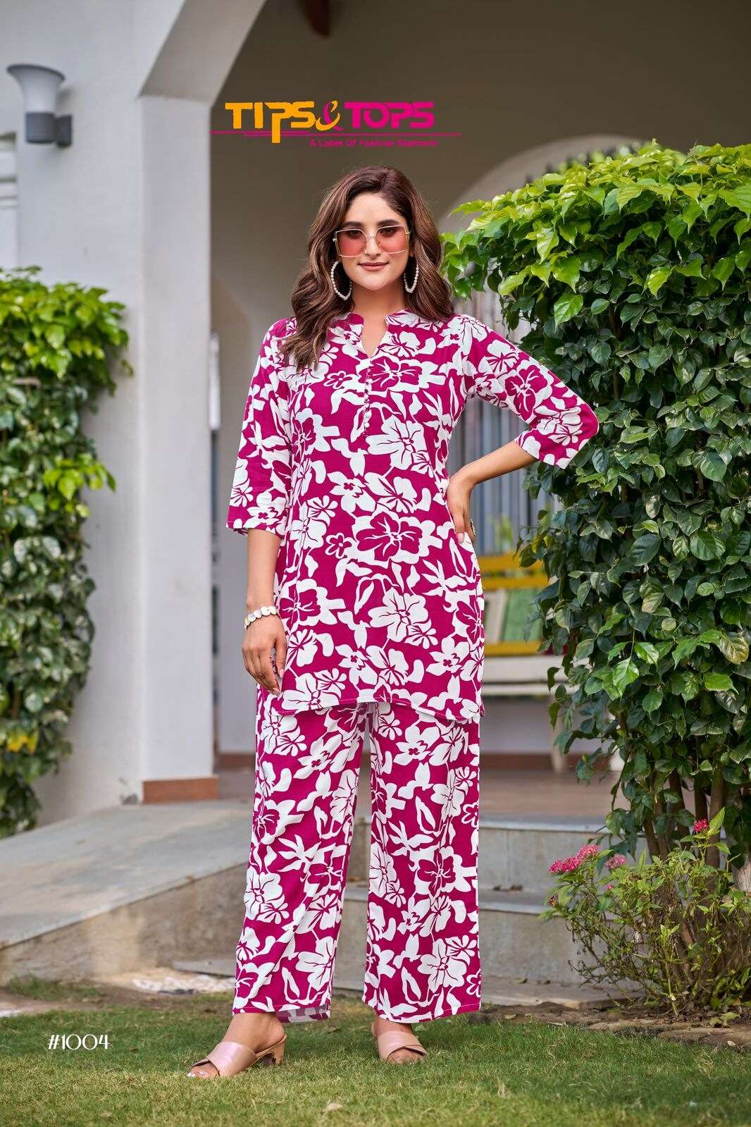 FASHION BEATS VOL-5 BY TIPS & TOPS HEAVY RAYON PRINT BEAUTIFUL PRINTED STYLISH CO-ORD SETS  COLLECTION 