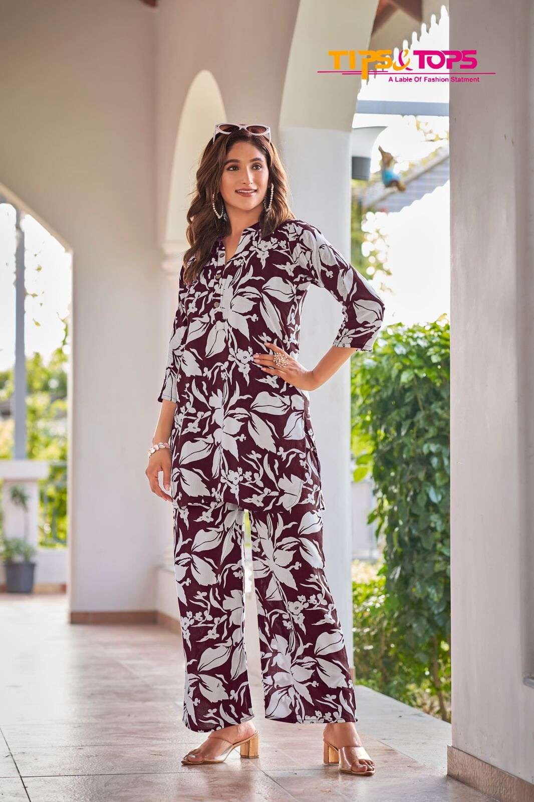 FASHION BEATS VOL-5 BY TIPS & TOPS HEAVY RAYON PRINT BEAUTIFUL PRINTED STYLISH CO-ORD SETS  COLLECTION 