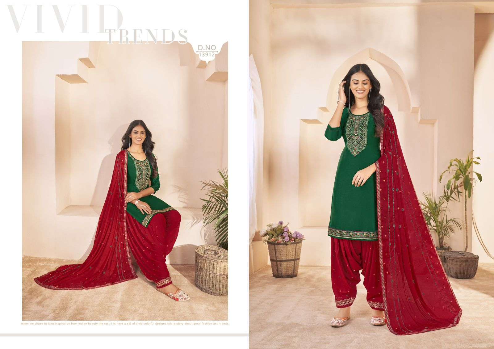 FASHION OF PATIYALA VOL-36 BY KAJREE JAM SILK EMBROIDERY SWAROSKI WORK 3 PCS 