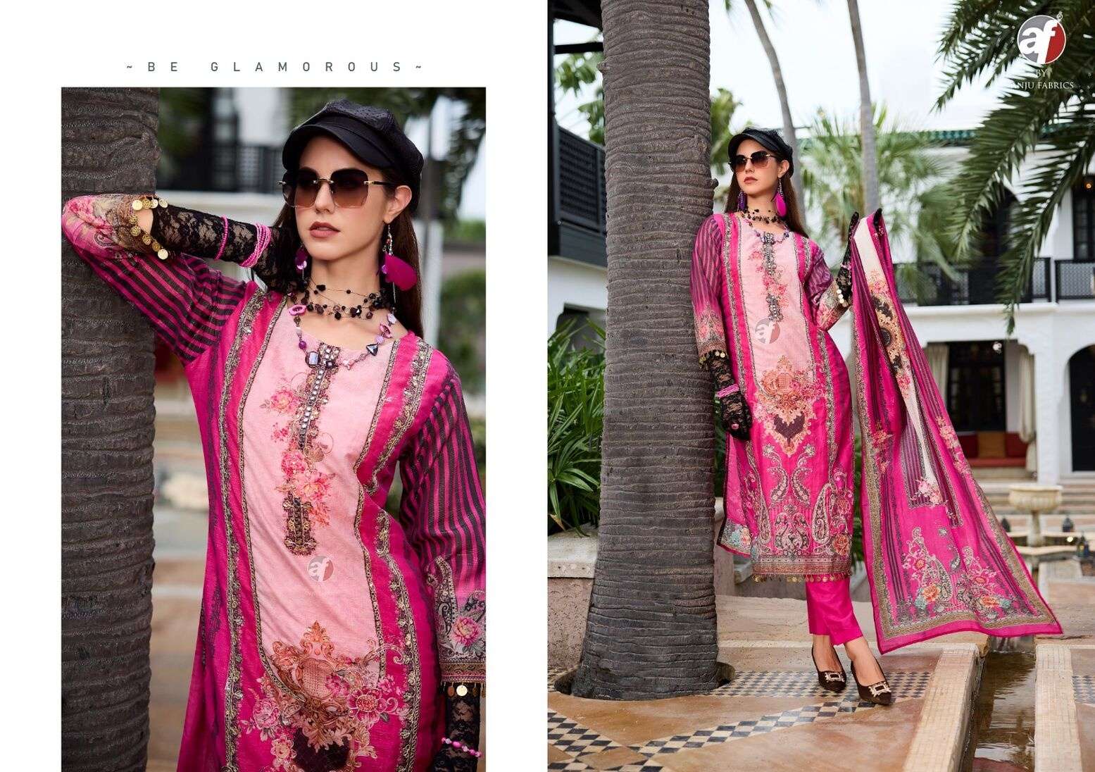 INAYAT BY ANJU FABRICS TISSUE SHIMMER DIGITAL PRINT PURE HANDWORK BEAUTIFUL SHELL KURTI PANT WITH DUPATTA 