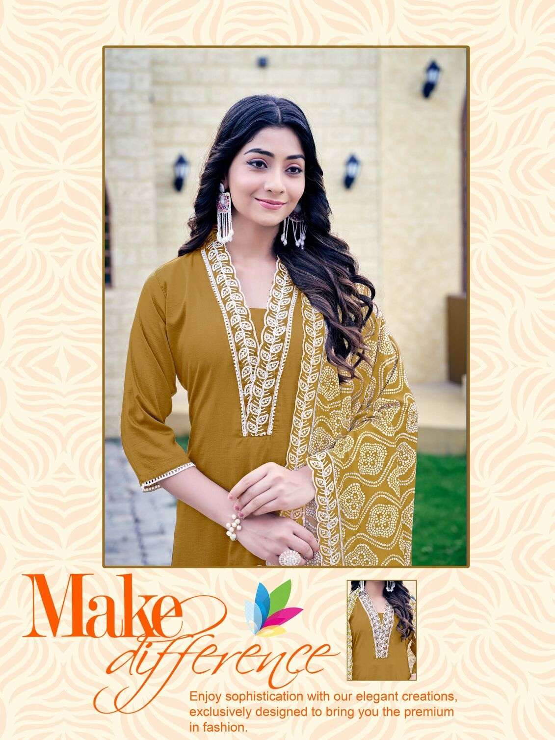 KAJAL BY PARRA STUDIO 3 PCS PARAMPARA SILK WITH INNER & EMBROIDERY CODDING WORK 