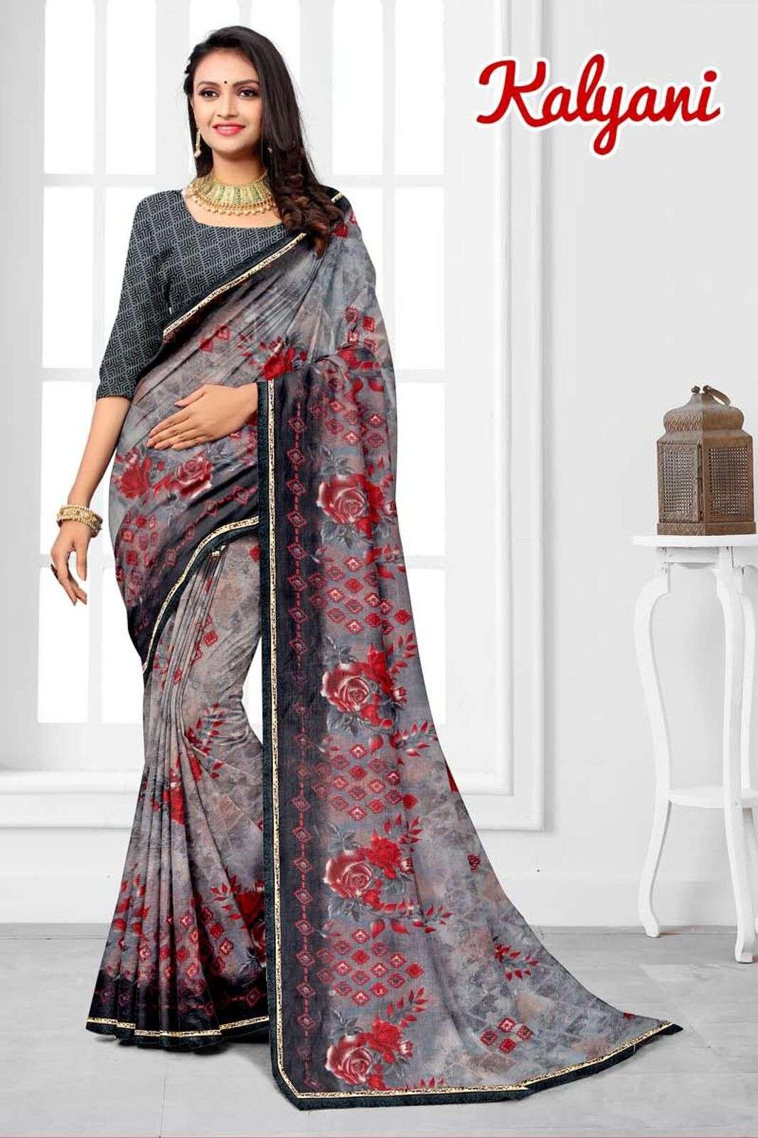 KALYANI BY TEXOFAB SEMI WEIGHTLESS CASUAL WEAR PRINTED SAREES