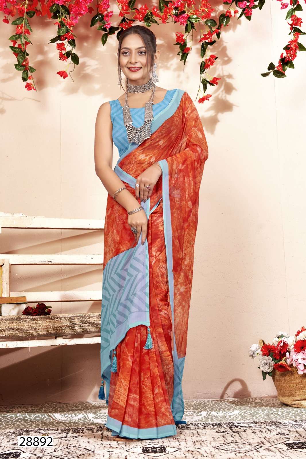 MANASVI VOL-10 BY VALLABHI REGULAR WEAR GEORGETTE FABRIC SAREES 