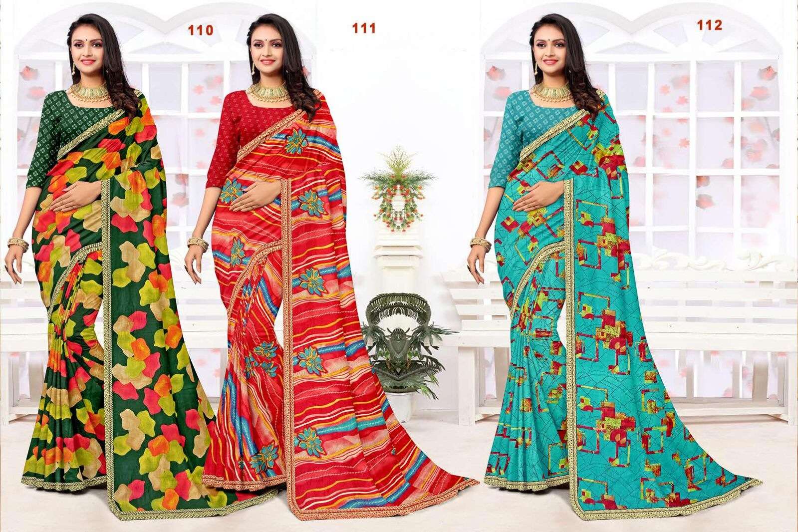 MAYA BY TEXOFAB STYLISH RANIAL FABRIC FOR EVERYDAY ELEGANCE SAREES