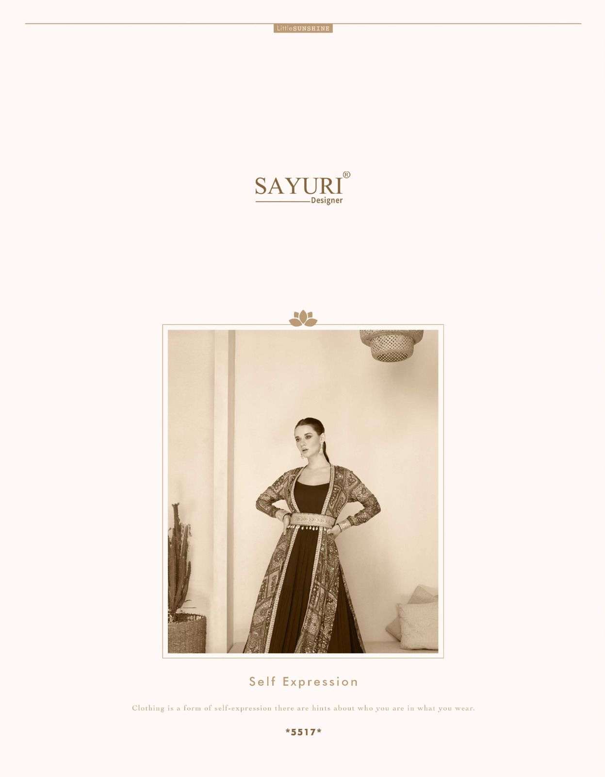 MEERA BY SAYURI DESIGNER REAL GEORGETTE WITH HEAVY EMBROIDERY WORK CROP TOP PLAZO WITH SHRUG 