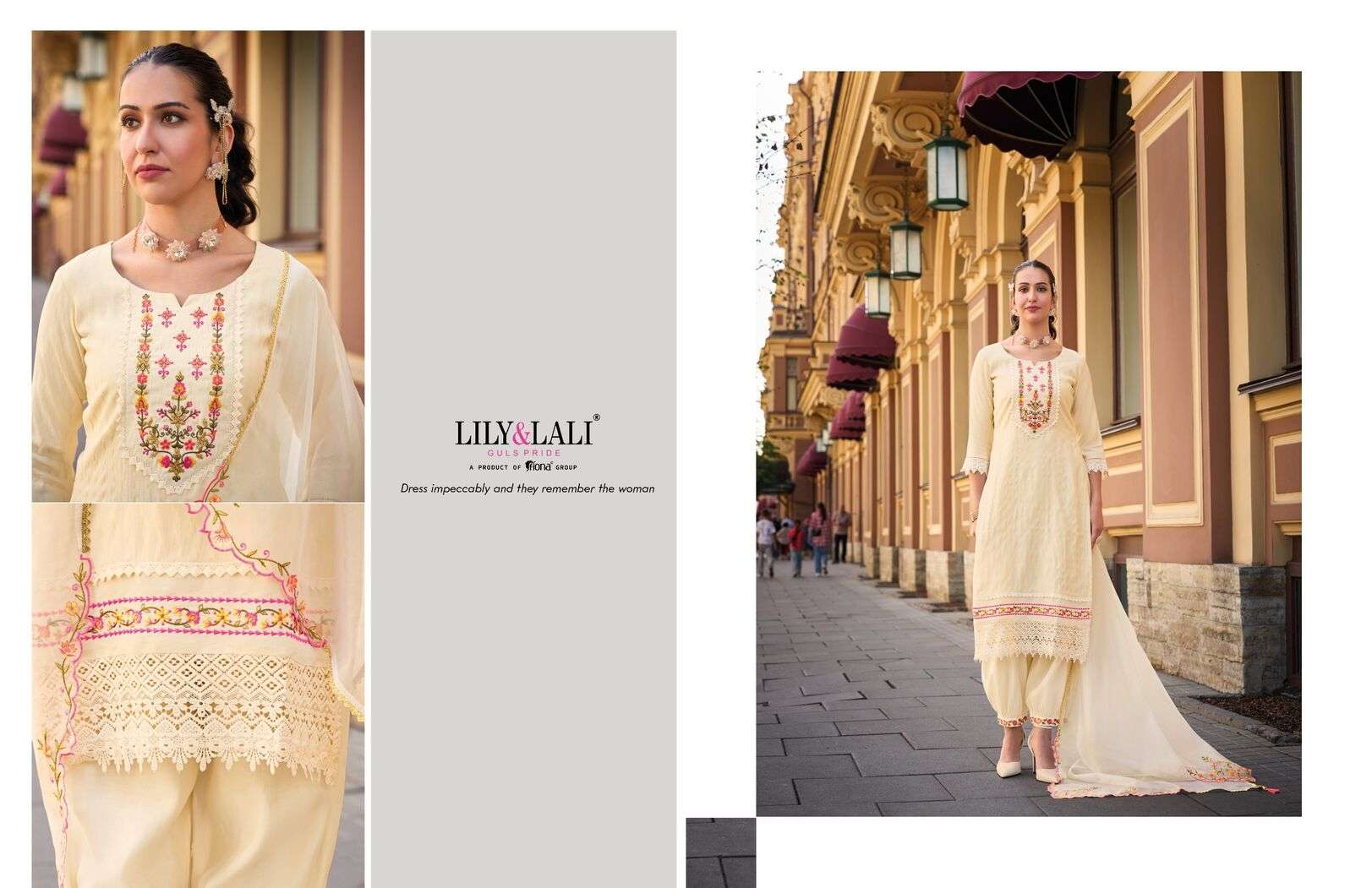 MEHWISH BY LILY & LALI JACQUARD SILK KURTI DUPATTA WITH AFGHANI STYLE BOTTOM 
