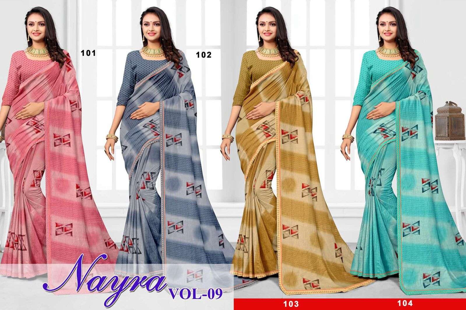 NAYRA BY TEXOFAB PRINTED RANIAL FABRIC CASUAL WEAR SAREES