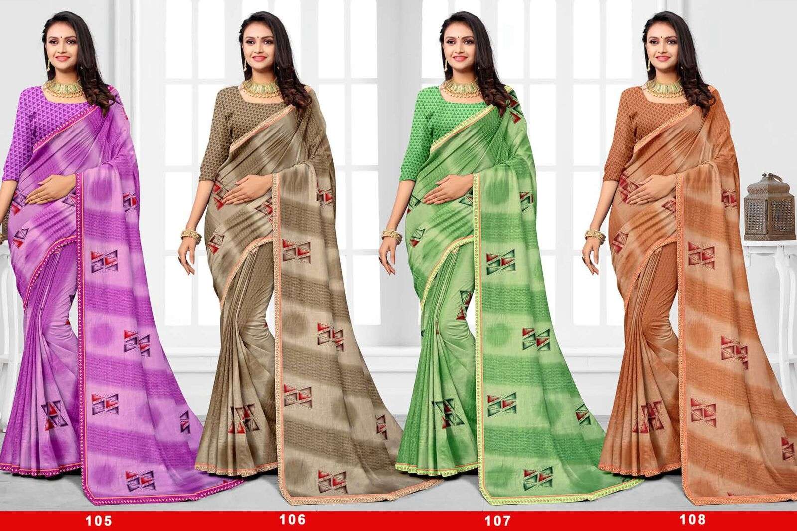 NAYRA BY TEXOFAB PRINTED RANIAL FABRIC CASUAL WEAR SAREES