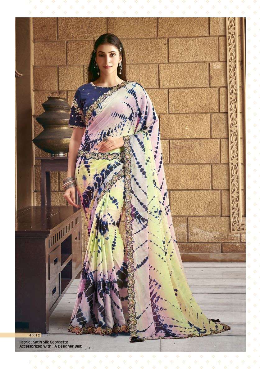 NORITA 43800 BY MAHOTSAV DIGITAL PRINT FANCY SAREE COLLECTION 