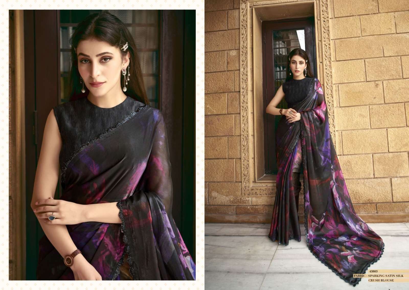 NORITA 43800 BY MAHOTSAV DIGITAL PRINT FANCY SAREE COLLECTION 