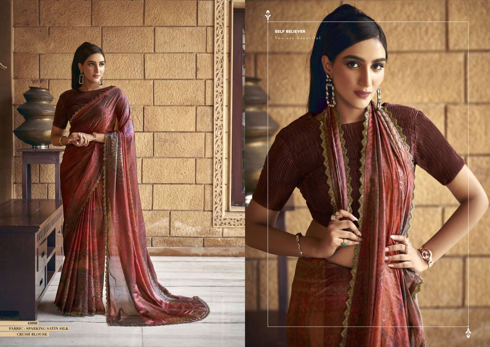 NORITA 43800 BY MAHOTSAV DIGITAL PRINT FANCY SAREE COLLECTION 