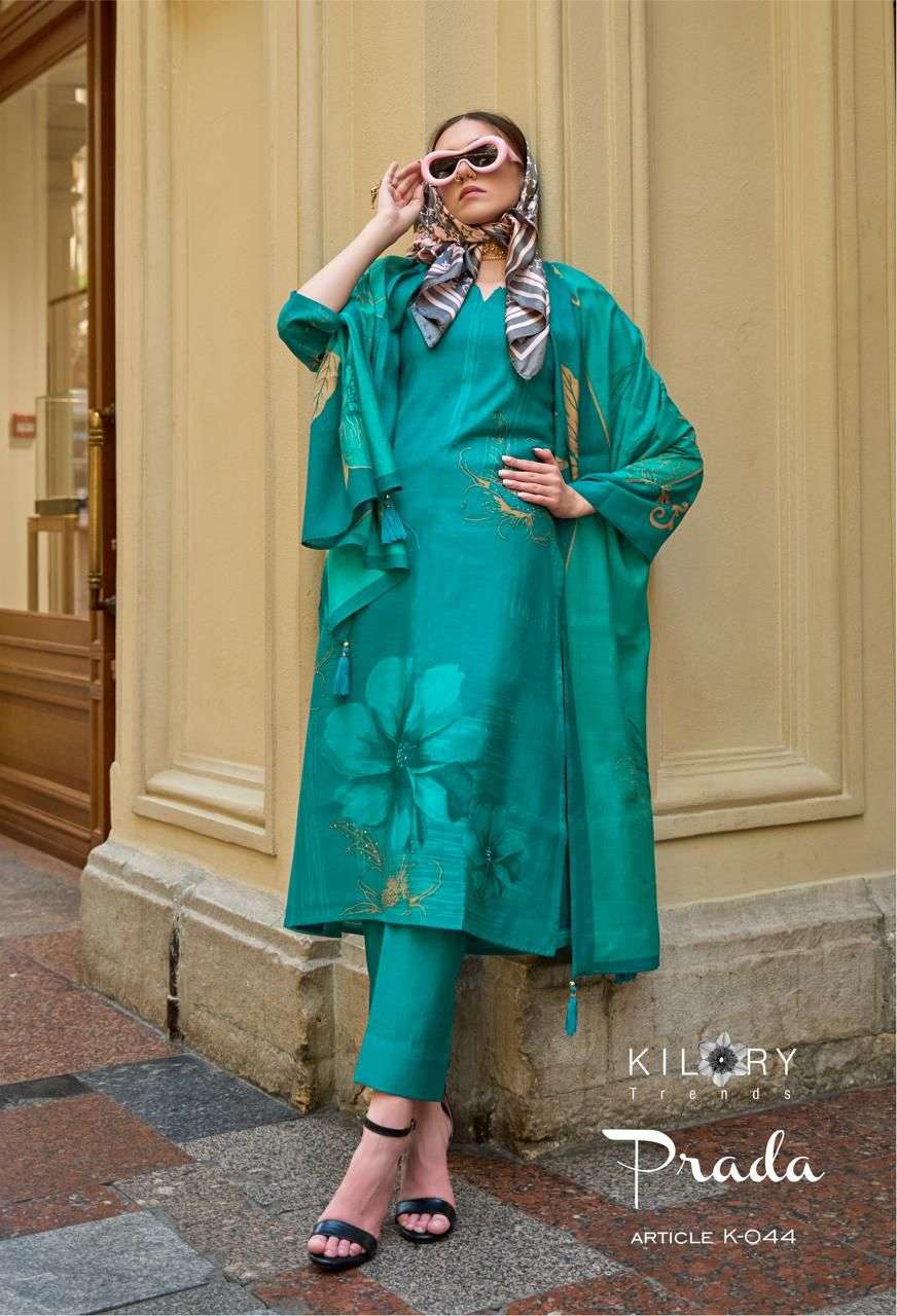 PRADA BY KILORY TRENDZ PURE VISCOSE FANCY HANDWORK SALWAR SUITS 