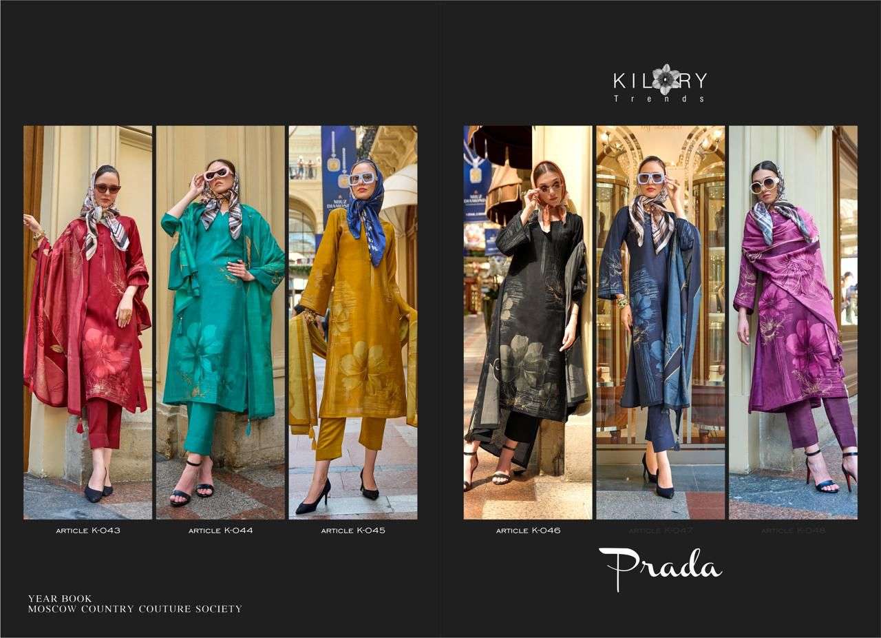 PRADA BY KILORY TRENDZ PURE VISCOSE FANCY HANDWORK SALWAR SUITS 