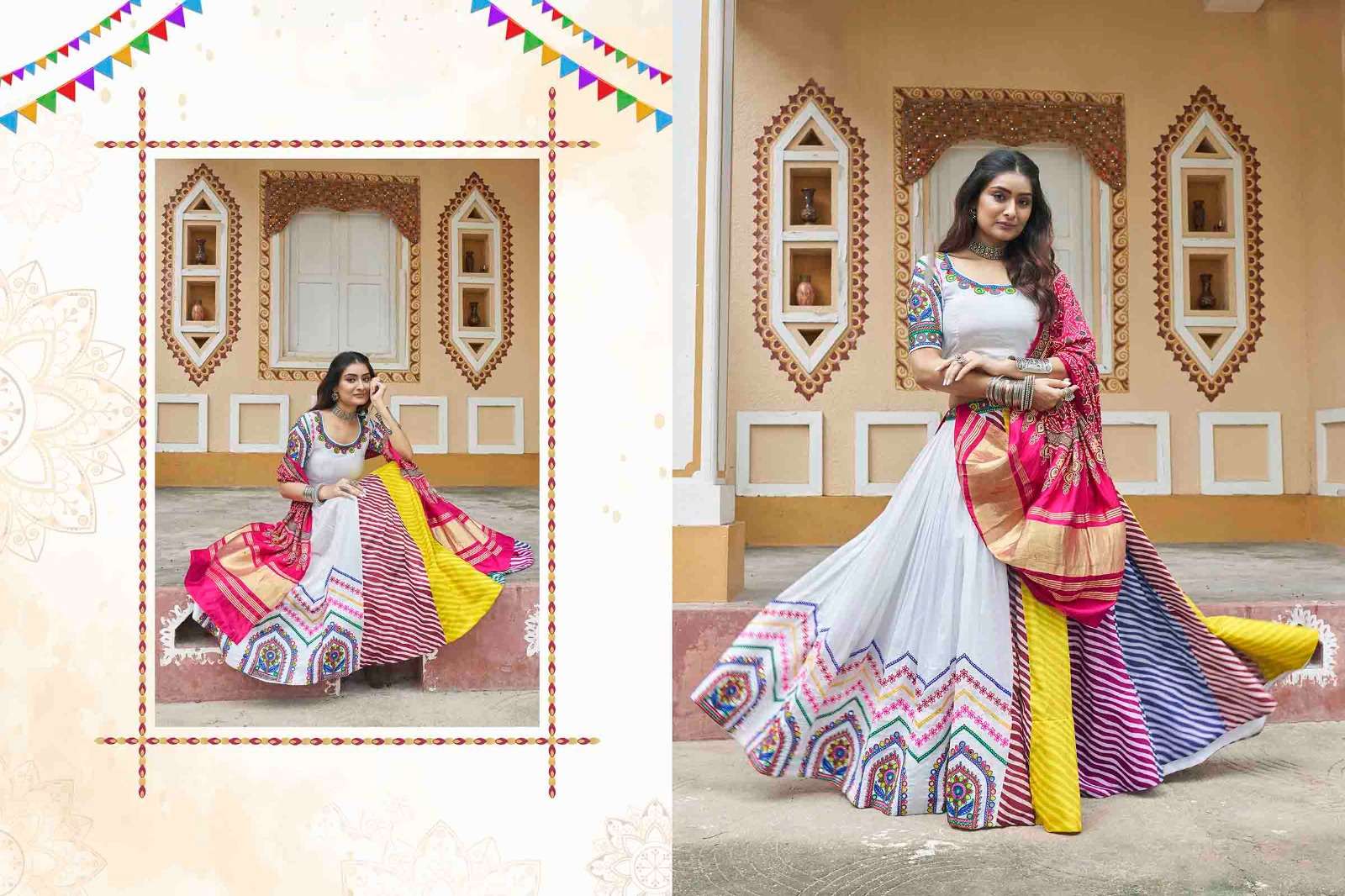 RAAS BY TEXOFAB TRADITIONAL CHANIYA CHOLI NAVRATRI SPECIAL  