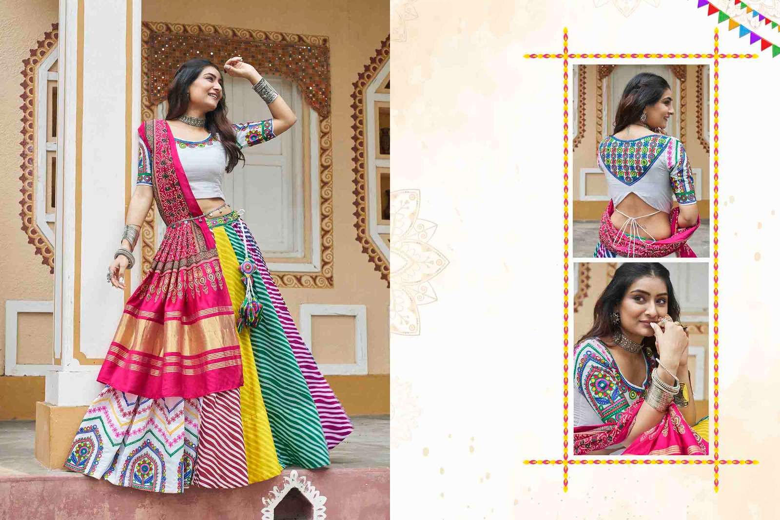 RAAS BY TEXOFAB TRADITIONAL CHANIYA CHOLI NAVRATRI SPECIAL  