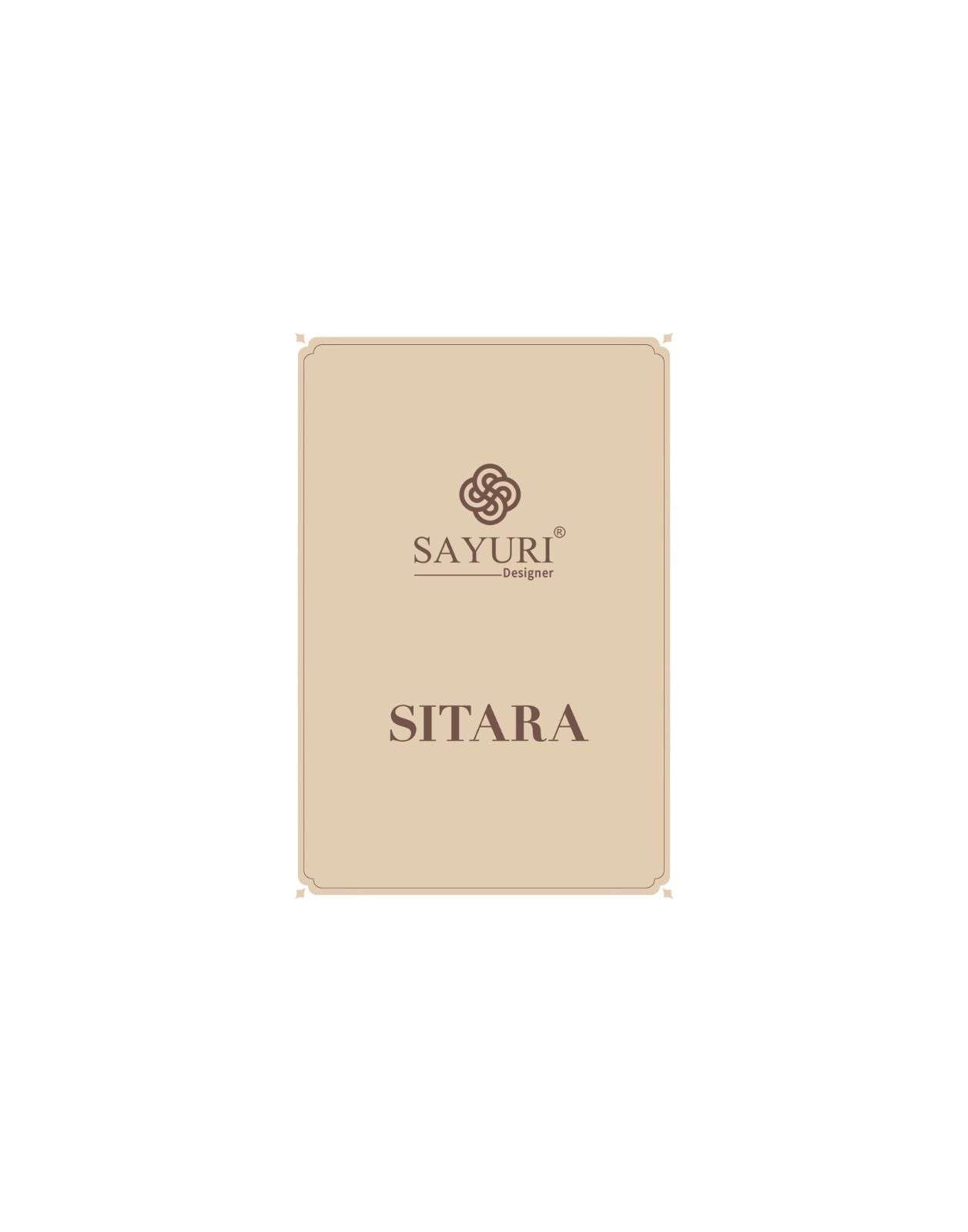 SITARA BY SAYURI DESIGNER REAL GEORGETTE WEDDING WEAR EMBROIDERY KURTI PLAZO WITH DUPATTA 