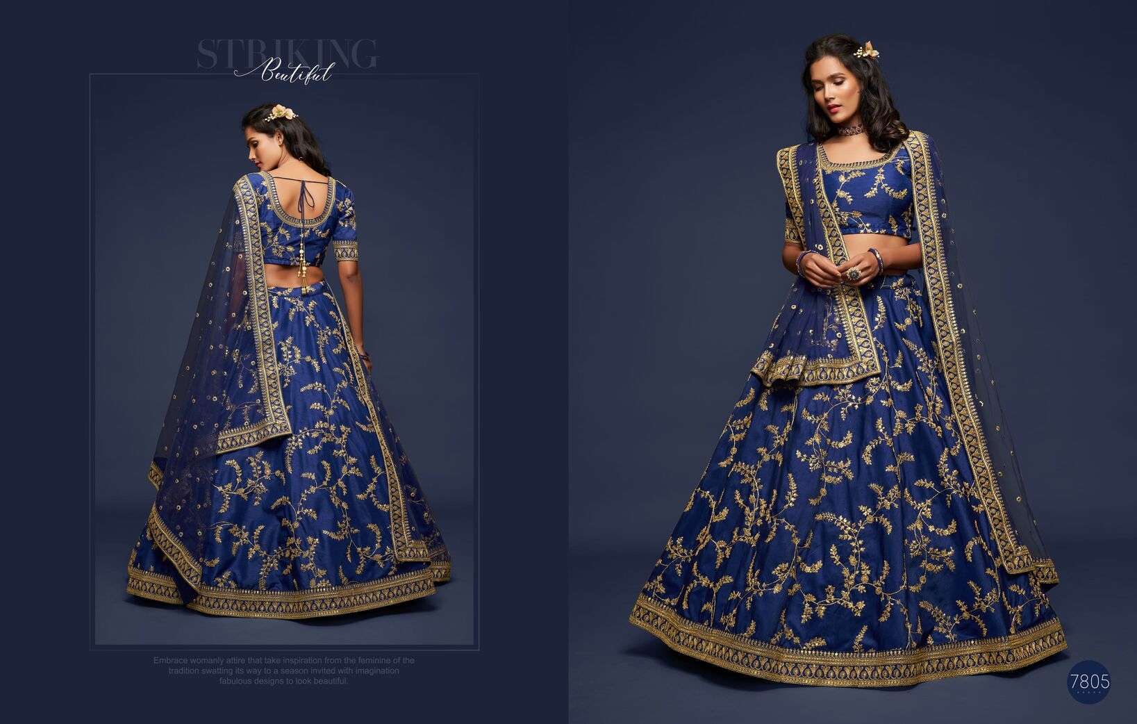 THE MODERN VIBES VOL-1 BY ZEEL CLOTHING INDIAN WEAR EMBROIDERY LEHENGA