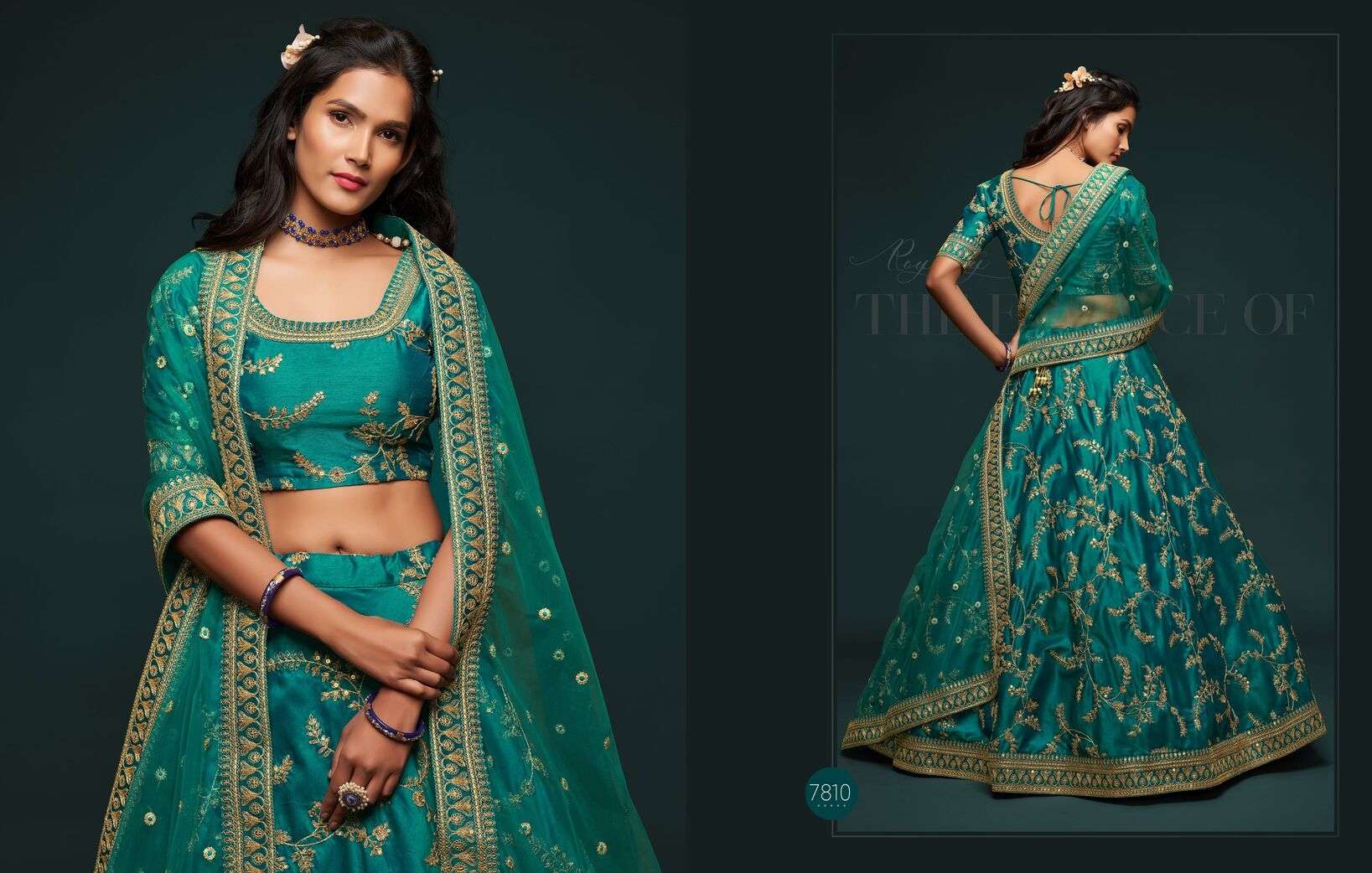 THE MODERN VIBES VOL-1 BY ZEEL CLOTHING INDIAN WEAR EMBROIDERY LEHENGA