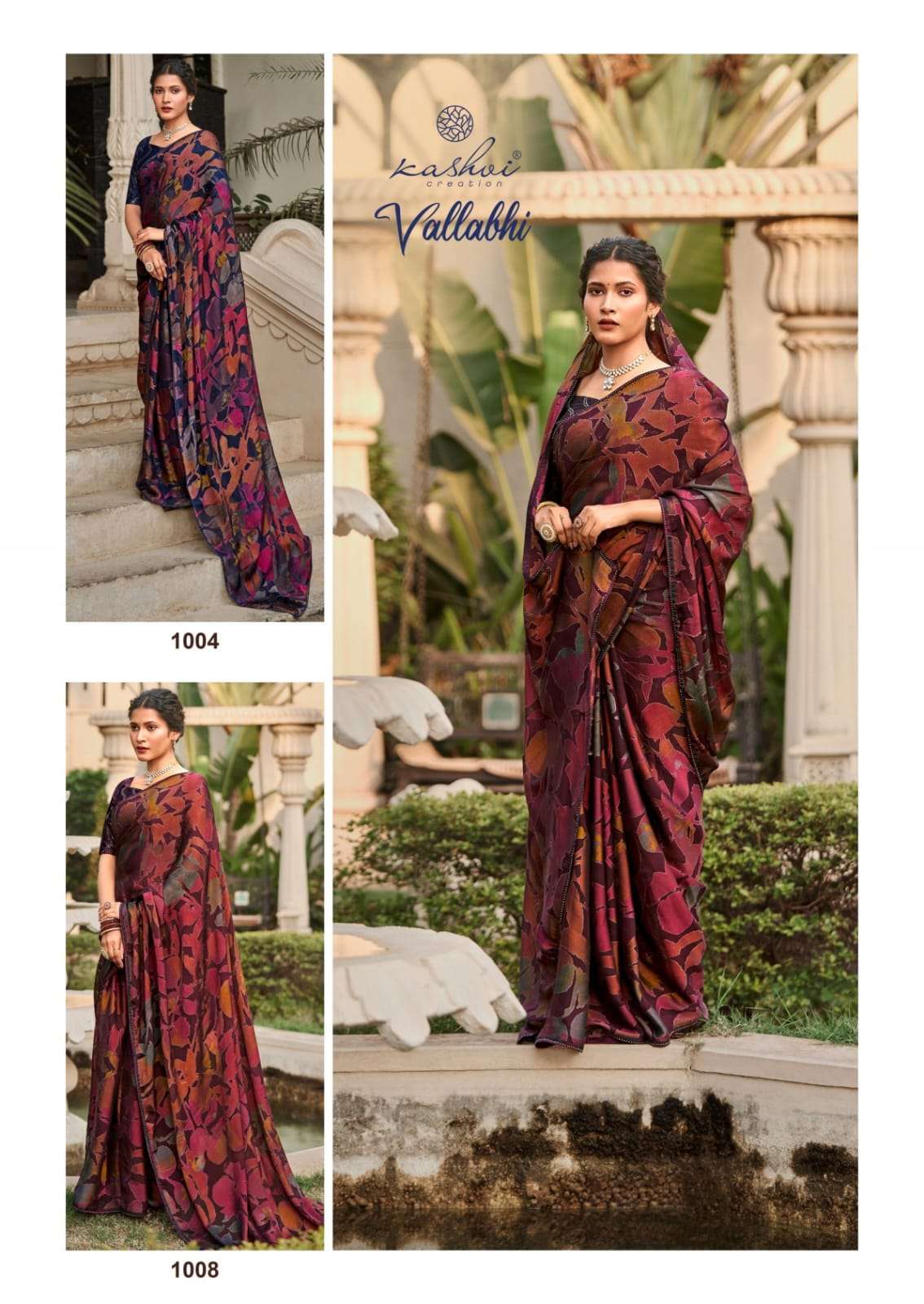 VALLABHI BY KASHVI CREATION DULL MOSS BRASSO FABRIC WITH BLOUSE 