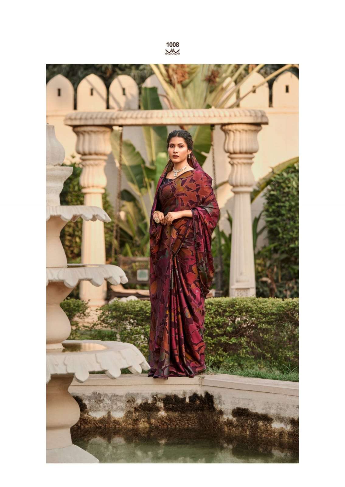 VALLABHI BY KASHVI CREATION DULL MOSS BRASSO FABRIC WITH BLOUSE 