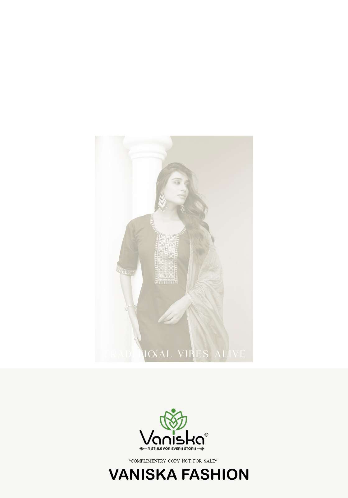 FIZA VOL-2 BY VANISKA ROMAN SILK FABRIC FANCY EMBROIDERY WORK KURTI PANT WITH DUPATTA 